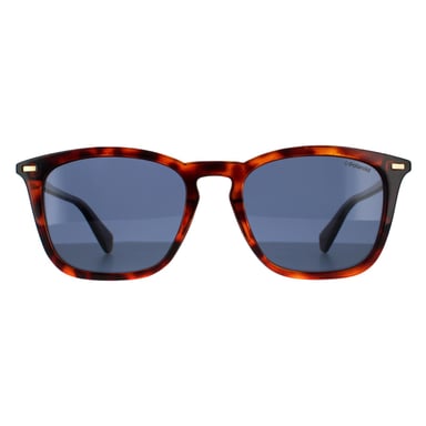 Polaroid Square Unisex Havana Grey Polarized Sunglasses
