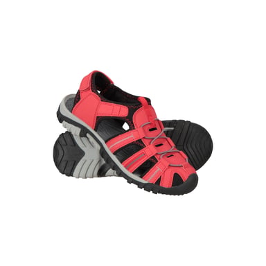 Mountain Warehouse Childrens/Kids Bay Sports Sandals (Dark Red)