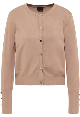 Dreimaster Cardigan women taupe