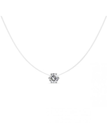 Mermaid's Tears Necklace - Silver and Crystal