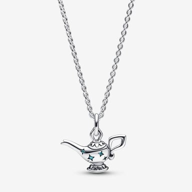Pandora 'Disney Aladdin' Women's 925 Sterling Silver Chain with Pendant - Silver 392347C01-45