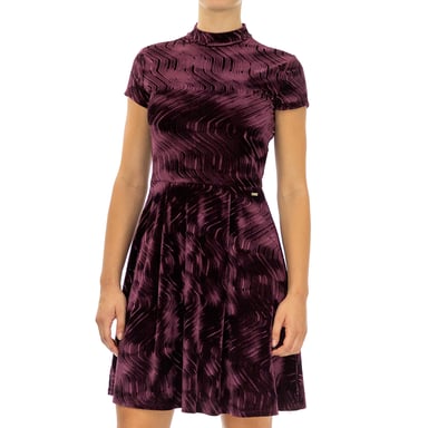 Armani Exchange Women Dress   Half sleeve Violet