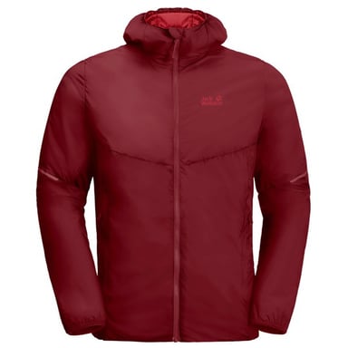 Jack Wolfskin Featherweight Insulation herrjacka i vinrött