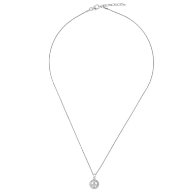 Orphelia Dames 925 Sterling Zilveren Ketting met Hanger - Zilver ZH-7336