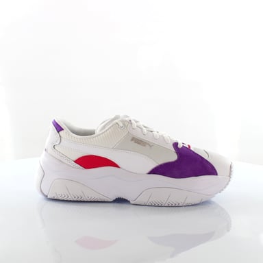 Puma Storm.Y Wit/Paarse Sportschoenen - Dames