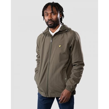 Lyle & Scott Mens Zip Through Hooded Jacket