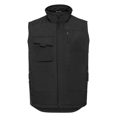 Russell Unisex Adult Heavyweight Work Gilet (Black)