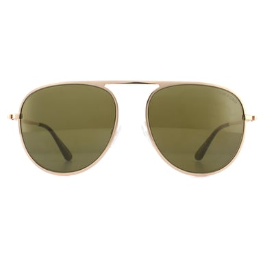Tom Ford zonnebril 0621 Jason 28L Shiny Rose Gold Mirrored Roviex