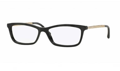 Burberry Rectangular acetate Women Eyeglasses Black / Clear Lens