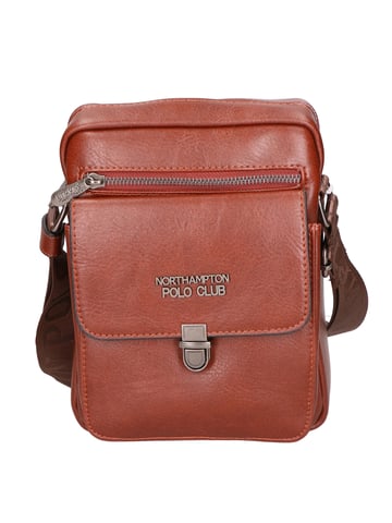 Northampton Polo Club shoulder bag Men COFFEE