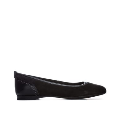 Women's Geox Lamulay Ballerina Shoes in Black