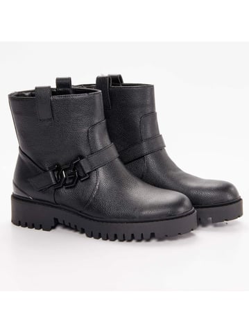 Guess Women's Classic Logo Metal Boots