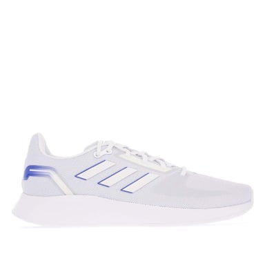 Men's adidas Runfalcon 2.0 Running Shoes in White purple