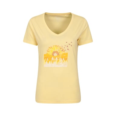Mountain Warehouse Womens/Ladies Sunflower T-Shirt (Yellow)