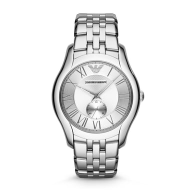 Emporio Armani Mens Watch  Quartz  silver