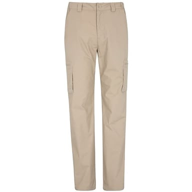 Mountain Warehouse Mens Trek II Cargo Trousers (Dark Beige)