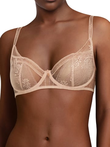 Maddie Half-Cup Bra - Storm Blue
