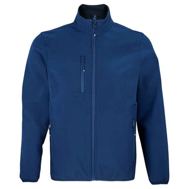 SOLS Mens Falcon Soft Shell Jacket (Abyss Blue)