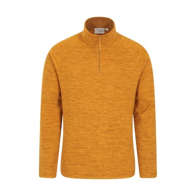 Mountain Warehouse Mens Snowdon II Fleece Top (Mustard)