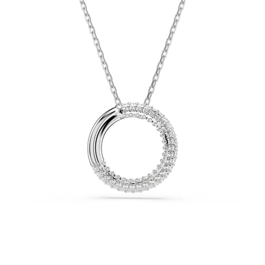 Swarovski 'Dextera' Dames Halsketting van Basismetaal - Zilver 5692737