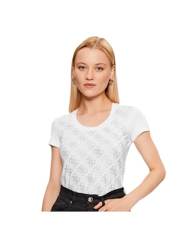 Guess women's t-shirt with rhinestones, size 4g