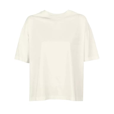 SOLS Womens/Ladies Boxy Oversized T-Shirt (Creamy White)