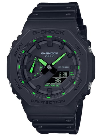 Casio G-shock Heren Horloge Zwart GA-2100-1A3ER