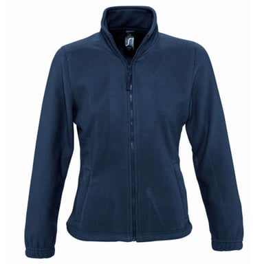 SOLS Womens/Ladies North Full Zip Fleece Jacket (Navy)