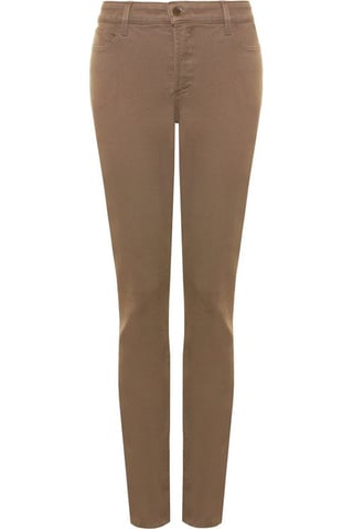 Alina Skinny Jeans Taupe Super Sculpt Denim