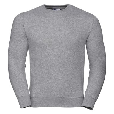 Russell Mens Authentic Sweatshirt (Slimmer Cut) (Light Oxford)