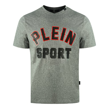 Plein Sport Block Logo Grey T-Shirt