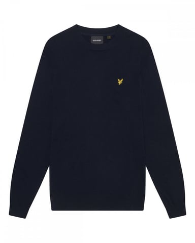 Lyle & Scott Cotton Merino Mens Crew Neck Jumper