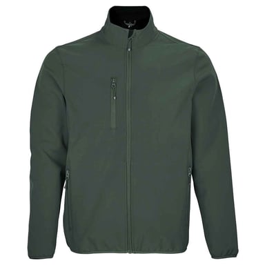 SOLS Mens Falcon Soft Shell Jacket (Forest Green)