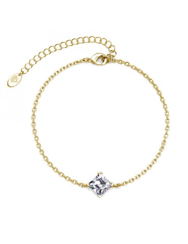 Calle Bracelet - Gold and Crystal