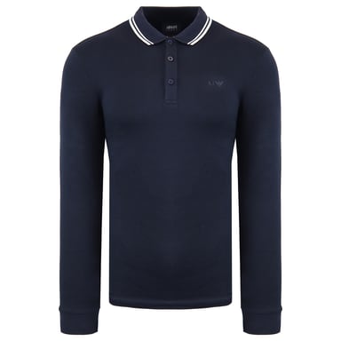 Armani Jeans Mens Navy Polo Shirt