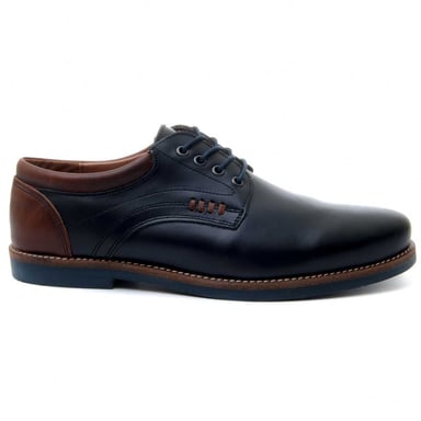 Confortable oxford Purapiel in Blue