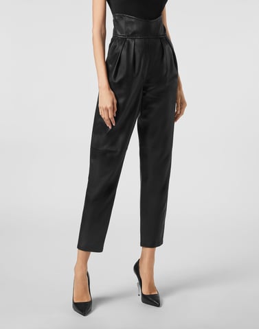 Leather Trousers Iconic Plein