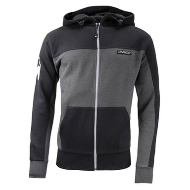 Starter Long Sleeve Black Zip Up Mens Hooded Track Jacket CPE00039 ANTHRACITE