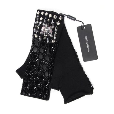 Dolce & Gabbana ladies fingerless jewel glove FIG34K F49CR S8434