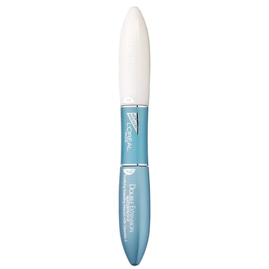 3 x L'Oreal Paris Double Extension Waterproof With Ceramide R Black Mascara