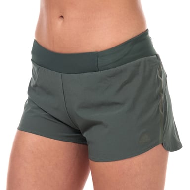Women's adidas Supernova Saturday 3 Inch Shorts in olive