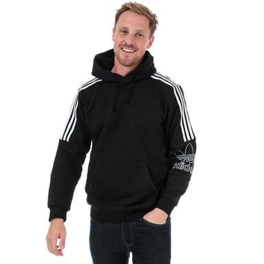 Men's adidas Originals Outline Hoody in Black