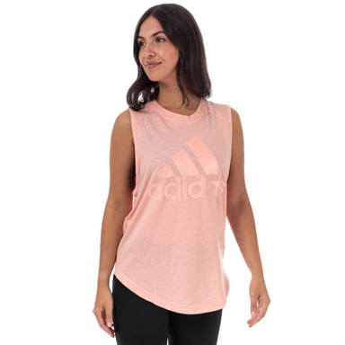 Women's adidas ID Winners Muscle Tank Top in Pink