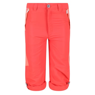 Regatta Childrens/Kids Sorcer V Mountain Trousers (Neon Peach/Fusion Coral)