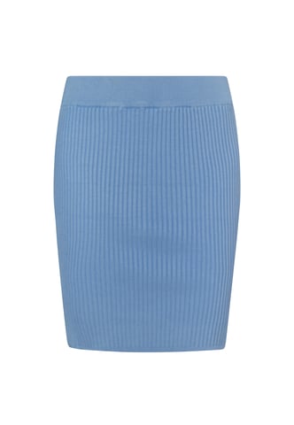 Mymo Knitted skirt women blue