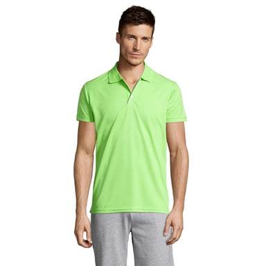 SOLS Mens Performer Sports Polo Shirt (Apple Green)