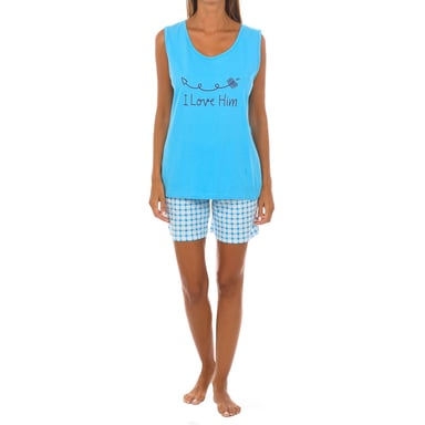 I Love Him sleeveless pajamas KL45201 women