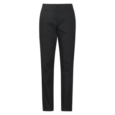 Mountain Warehouse Womens/Ladies Coastal Stretch Regular Trousers (Black)