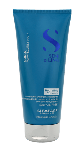 Alfaparf Semi Di Lino Curls Hydrating Co-Wash Cream 200 ml