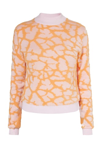 Mymo Pullover women Orange pink